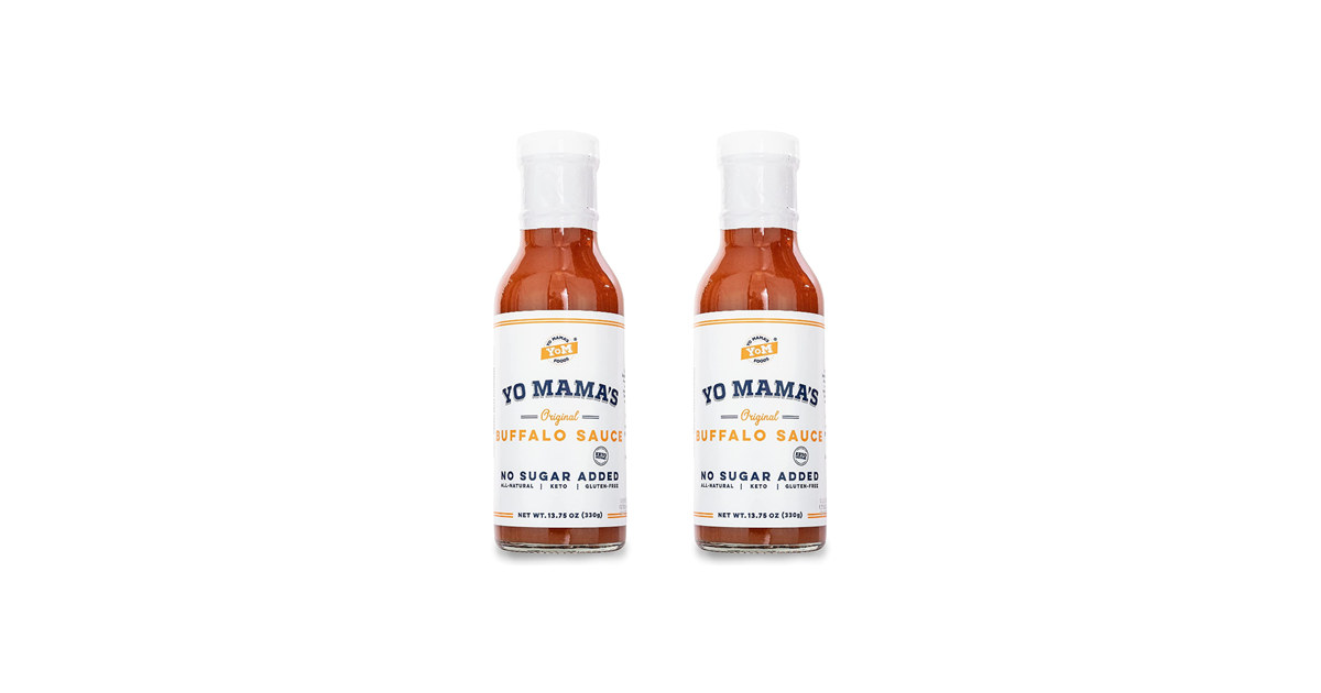 6pk Yo Mama's Buffalo Sauce
