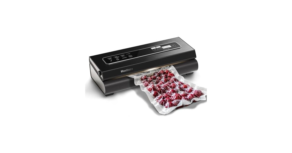 6in1 Vacuum Sealer, Dry/Moist Modes