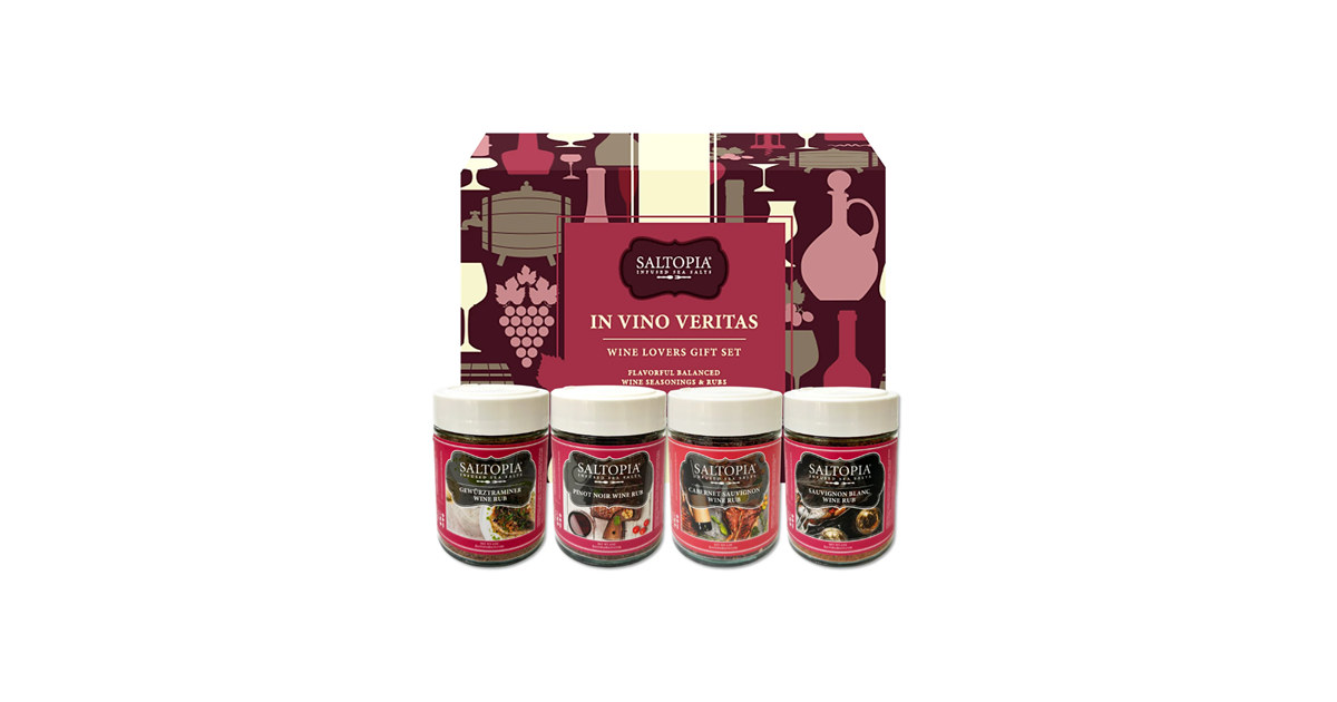 (4pk) Wine Lovers Infused Sea Salts
