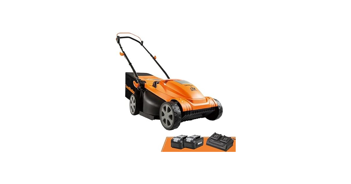 LawnMaster 48V MAX 15-inch Brushless Mower