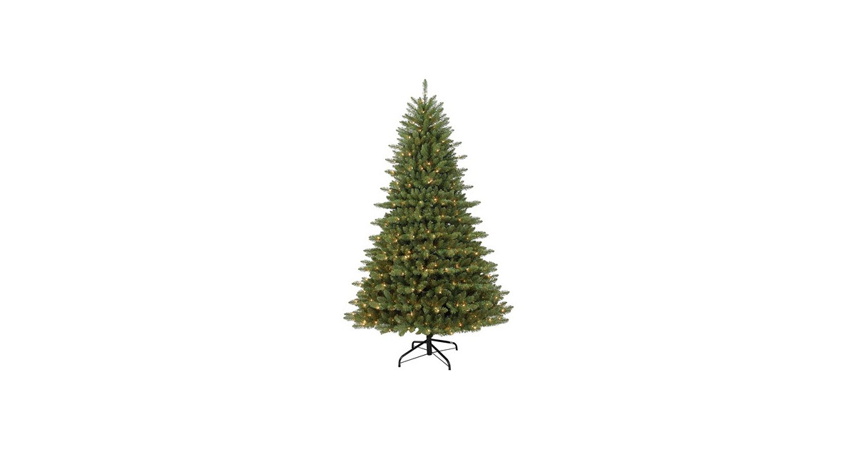 Santa's Workshop, Inc 7.5' Pre-lit Cascade Pine, 2240 Tips