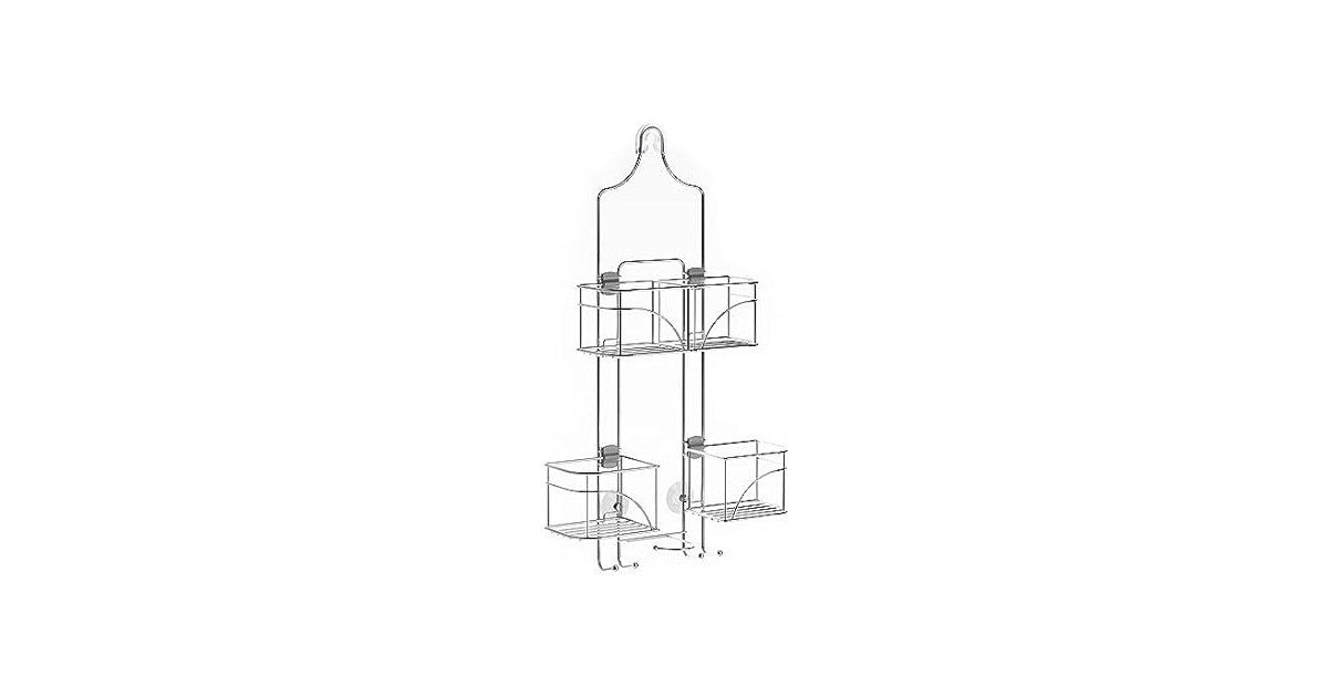 Zenna Home Shower Caddy Hanging Bathroom