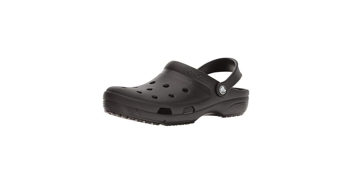 Crocs Unisex Classic Clogs Black - M5/W7