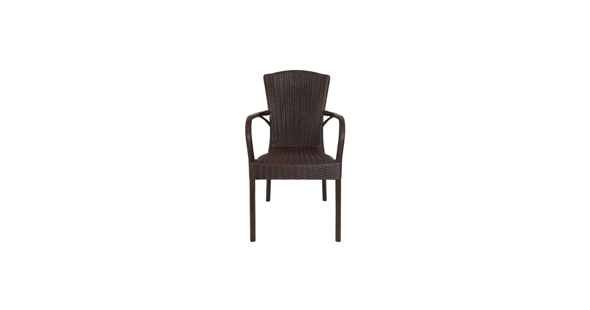 Sunnydaze Decor TLA-736 Segesta Chair Wenge Dark Brown