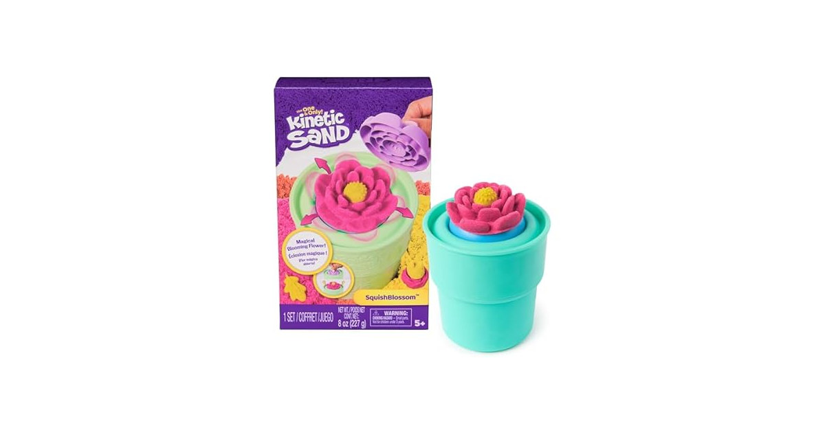 Kinetic Sand, SquishBlossom Blooming Flower