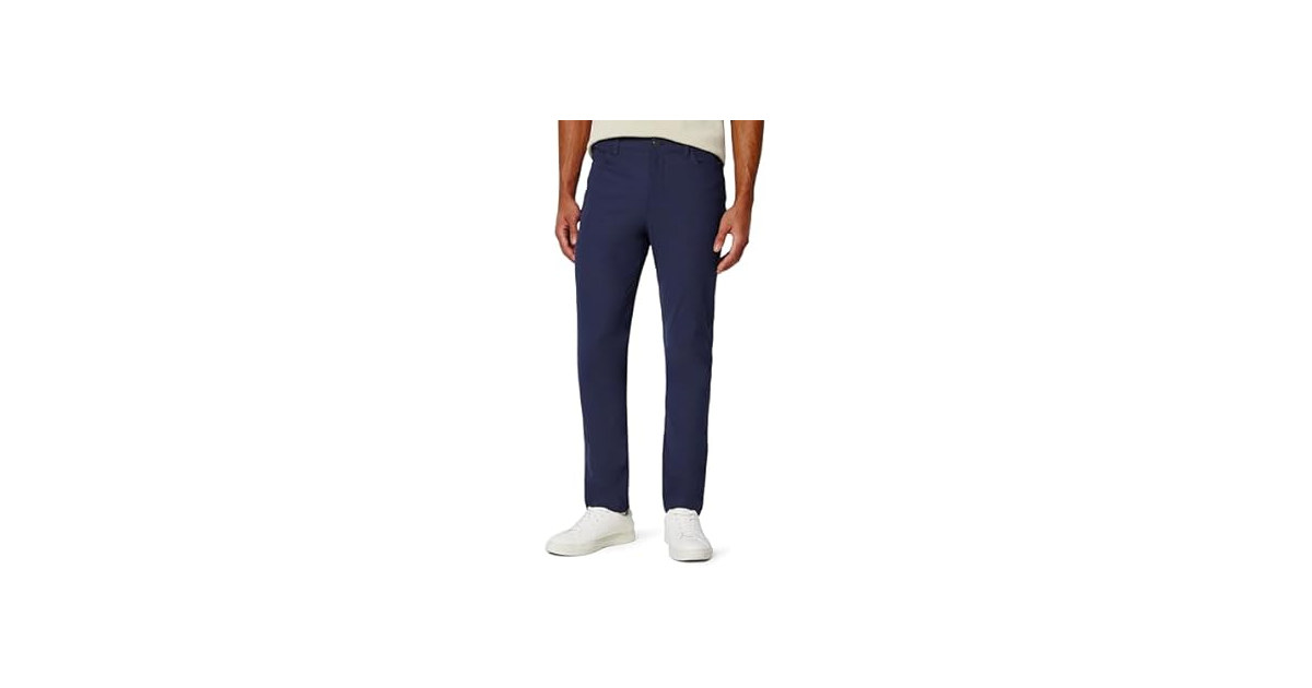 Amazon Essentials Slim-Fit Pants, Navy (36x28)