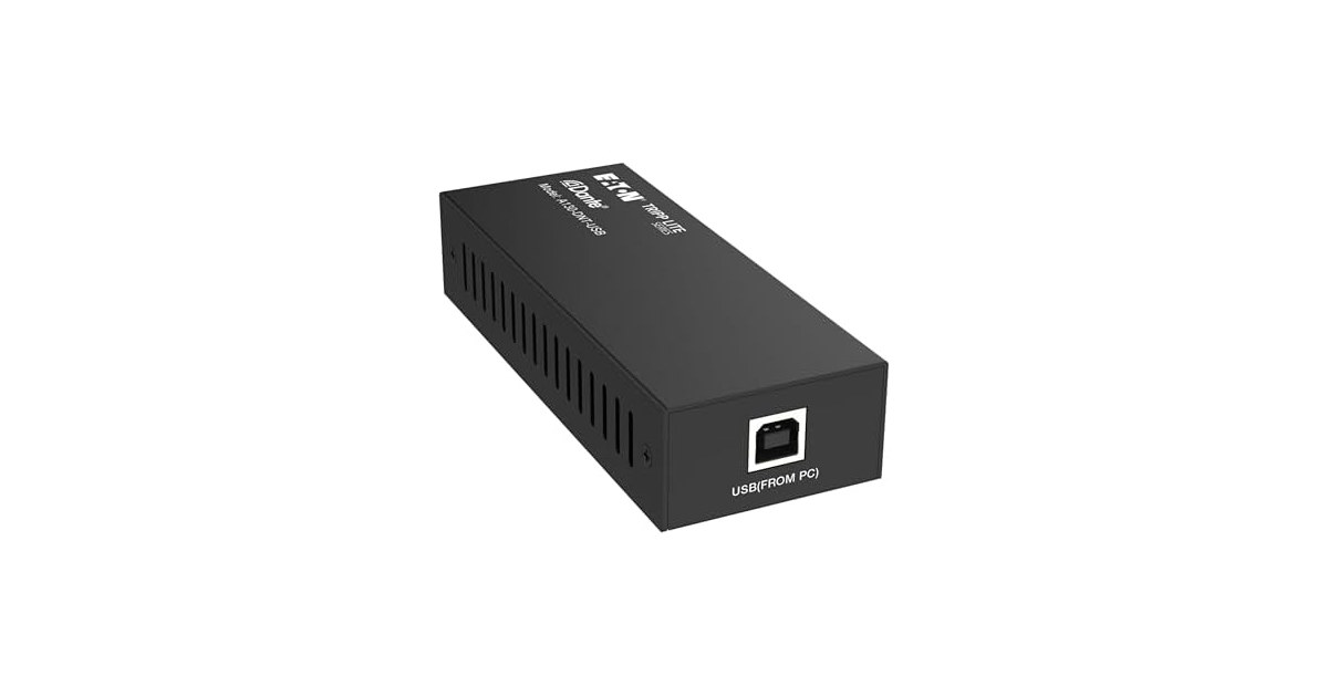Eaton Tripp Lite Series Dante 2-Channel USB Audio Encoder/Decoder