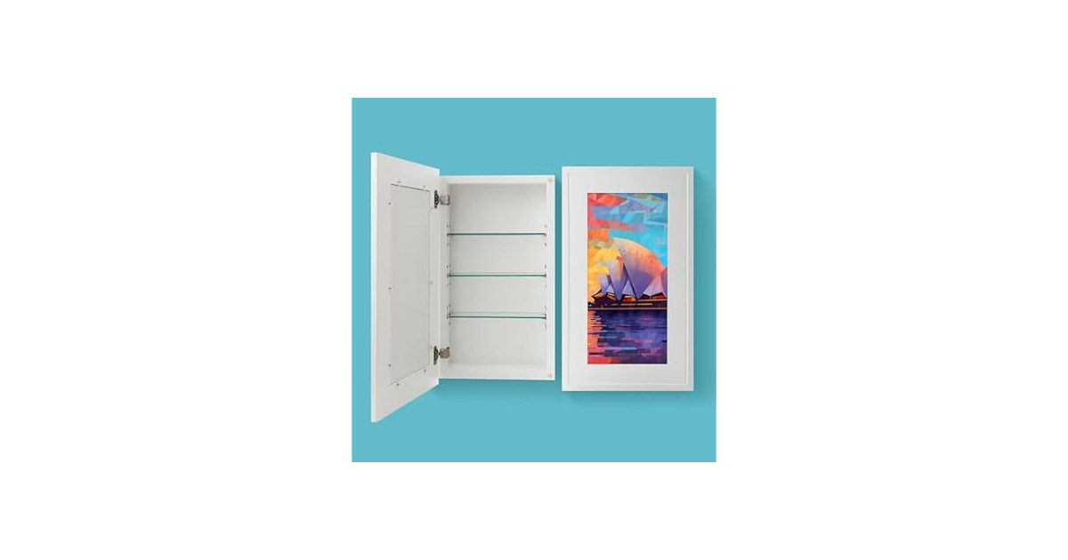 Concealed Medicine Cabinet 14"×24"