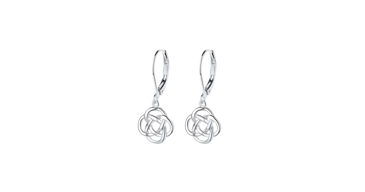 925 Sterling Silver Celtic Earrings
