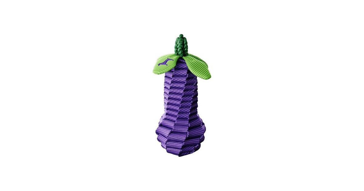NOAH & PAW Luxury Dog Toy, Eggplant