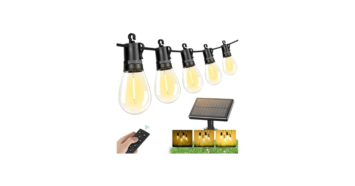 Brightever 27FT Solar String Lights