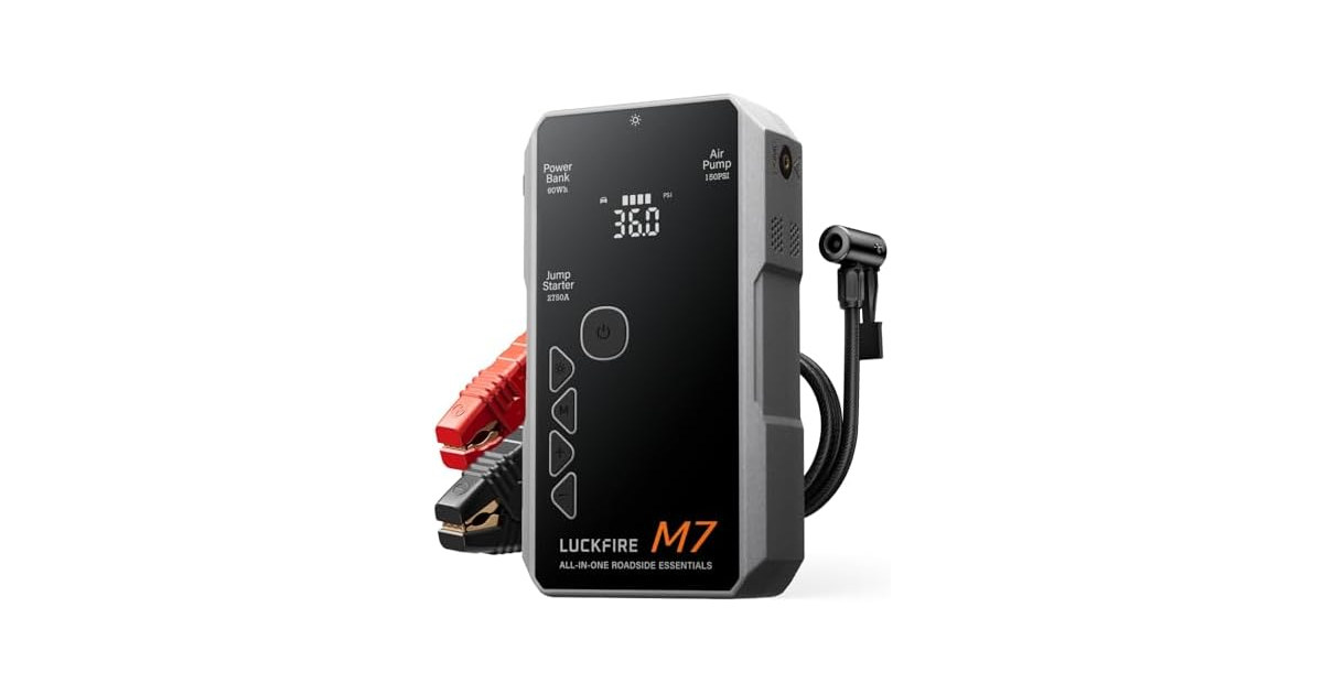 M7 TUV Certified Jump Starter with Air