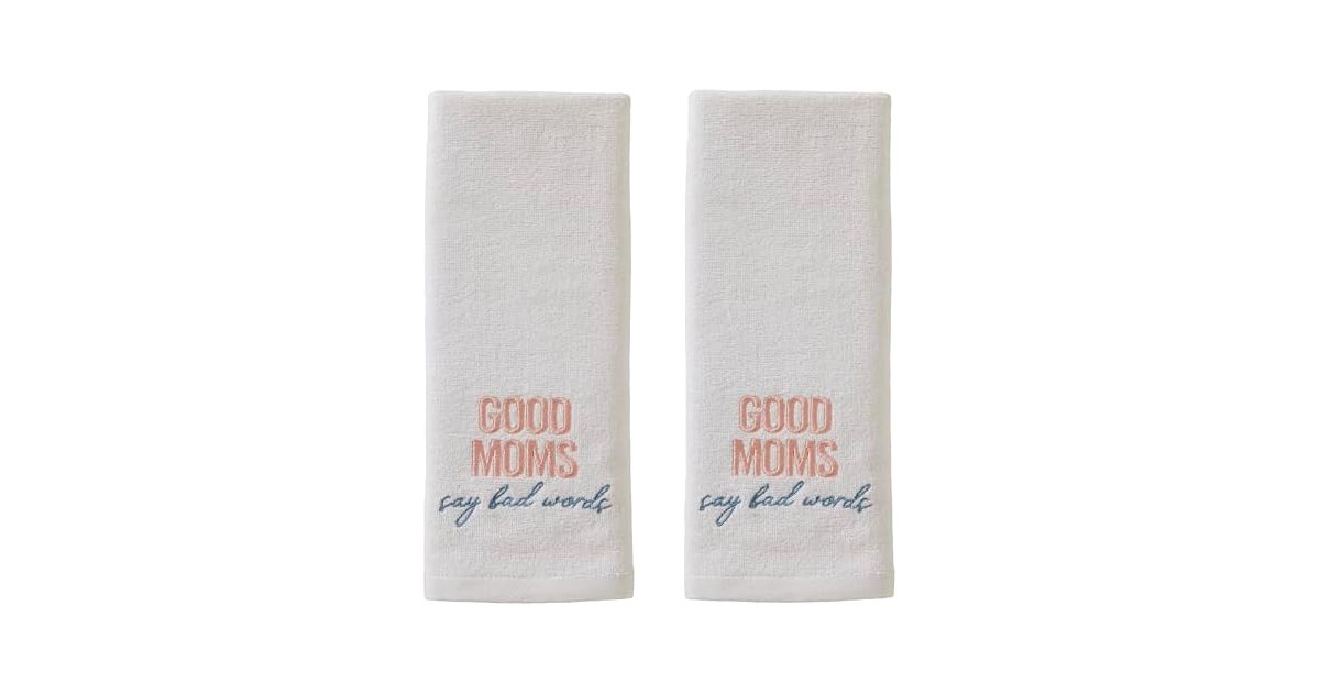 SKL Home Good Moms Hand Towel (2-Pack)