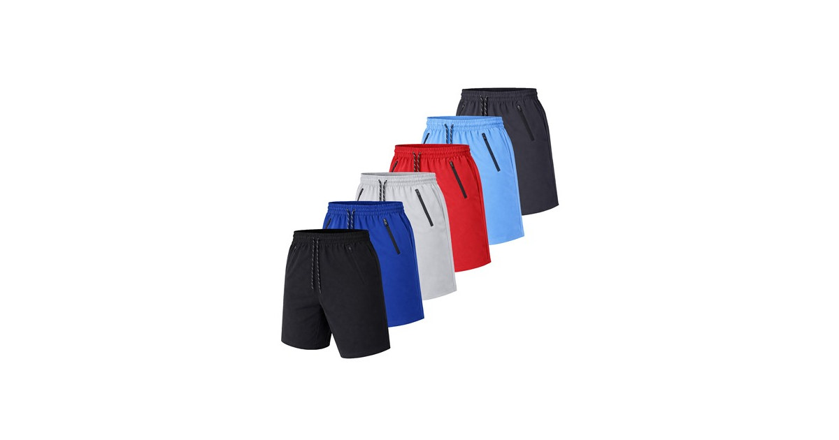 3Pk Mens Performance Training Shorts
