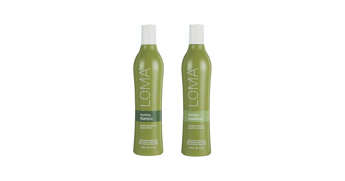 Shampoo, 12 oz & LOMA Nourishi