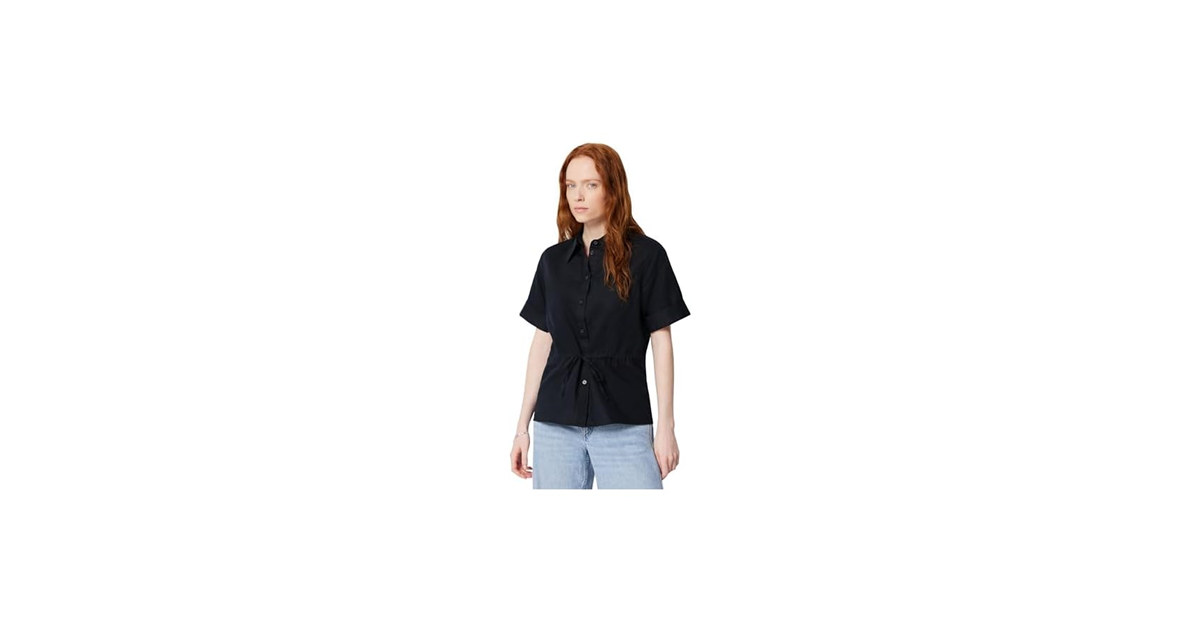 Amazon Essentials Women Relaxed-fit Linen Shirt