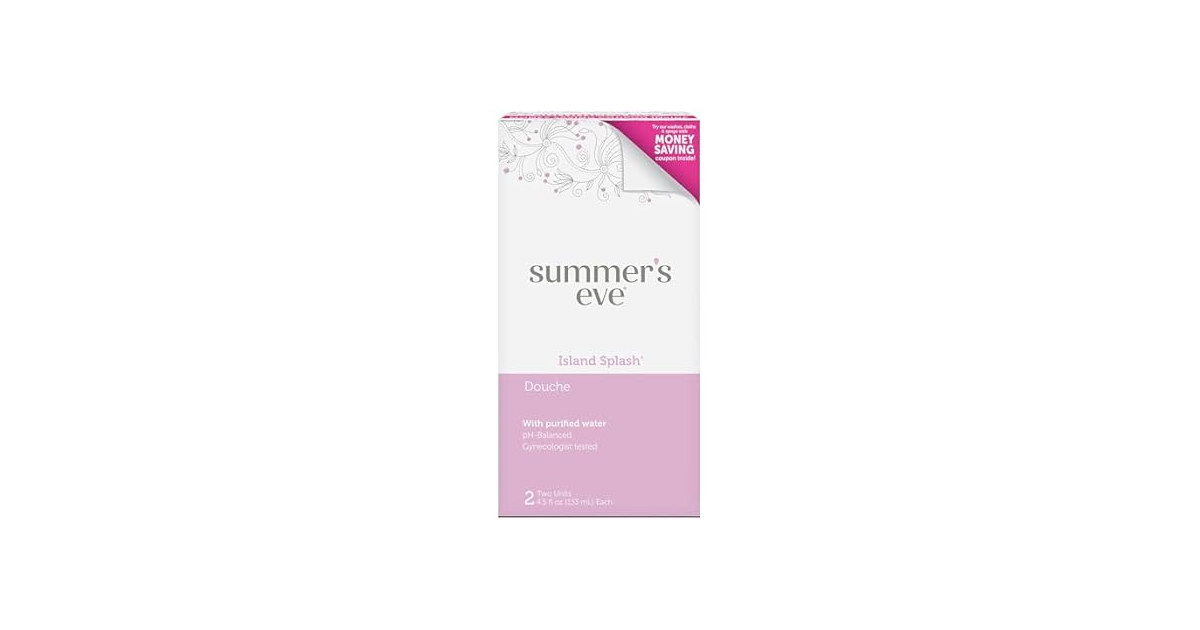 Summers Eve Island Splash Douche 2 ct