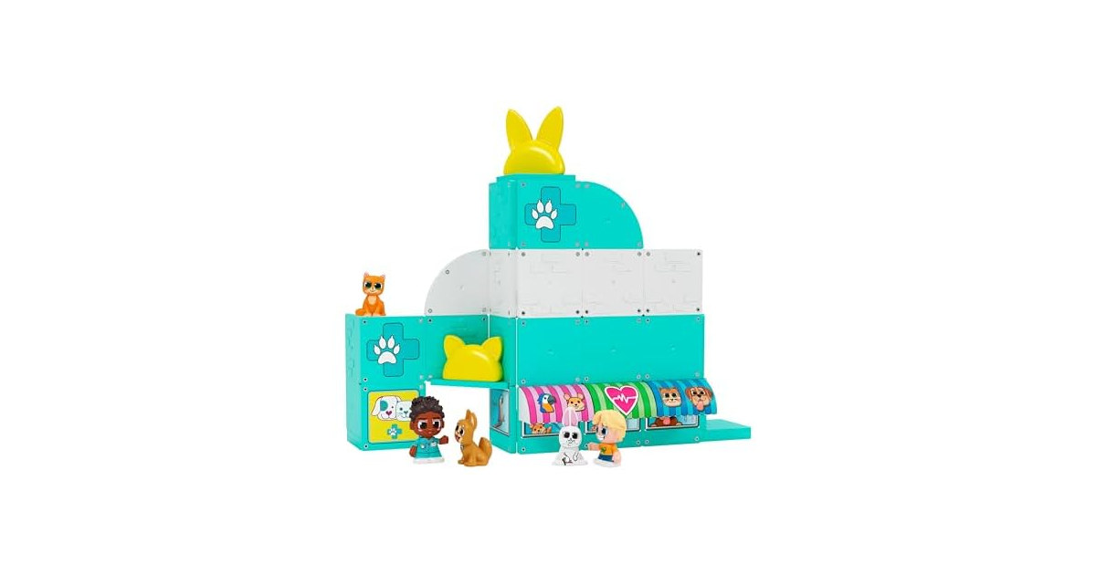 Tile Town Pet Vet Magnetic Tiles Set