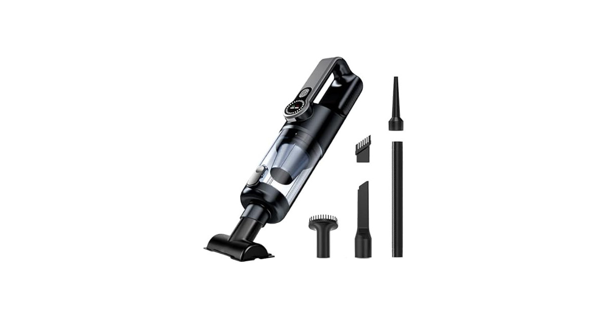 LIMIOCASA 18000Pa Car Vacuum Cordless