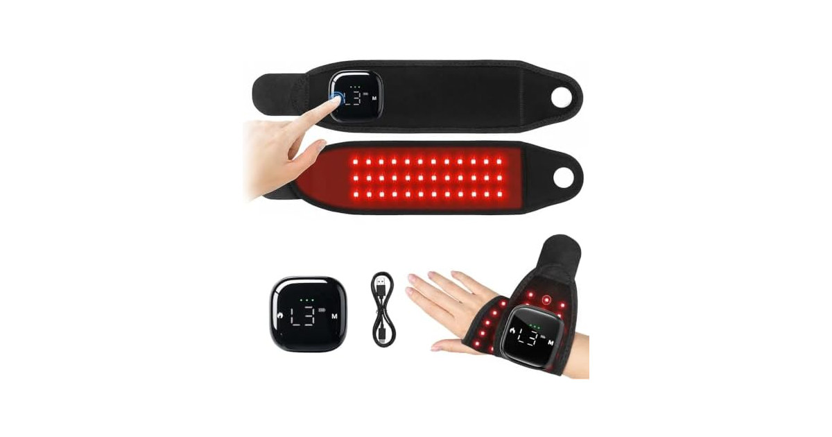 CYLBUNE Red Light Therapy for Wrist
