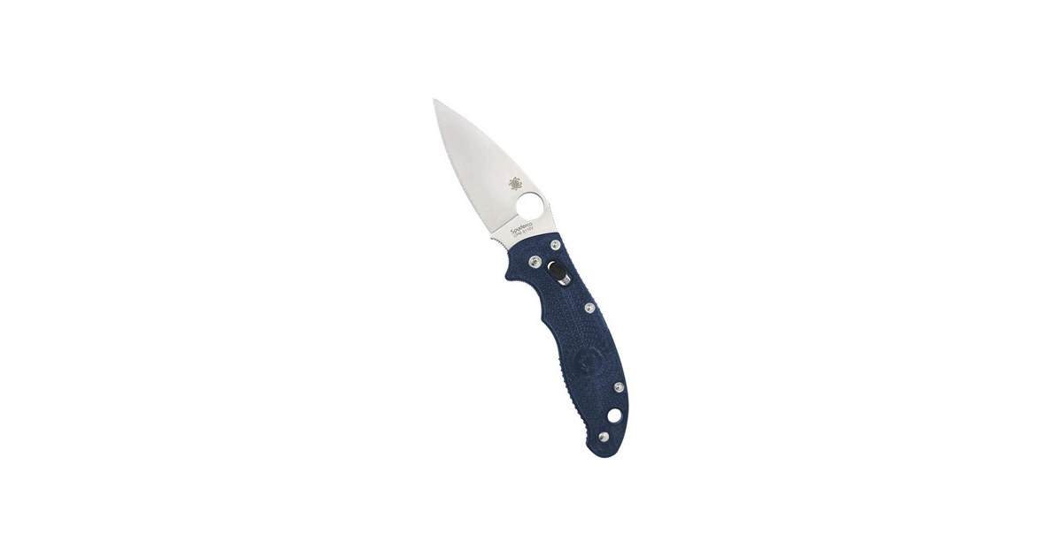 Spyderco Manix 2 Folding Knife, Blue