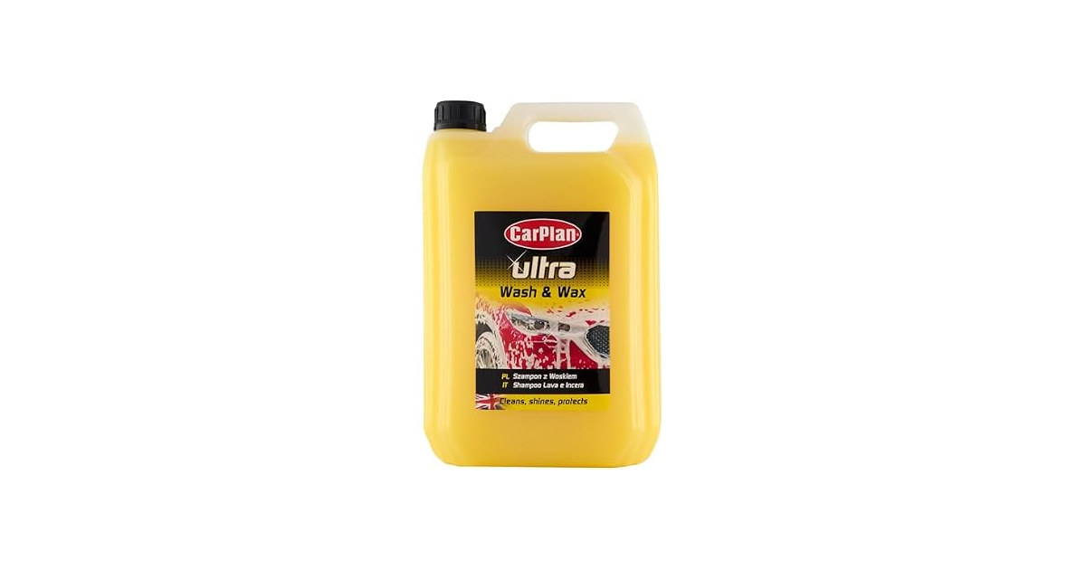 CarPlan Ultra Wash & Wax 1.3 Gal pH Neutral