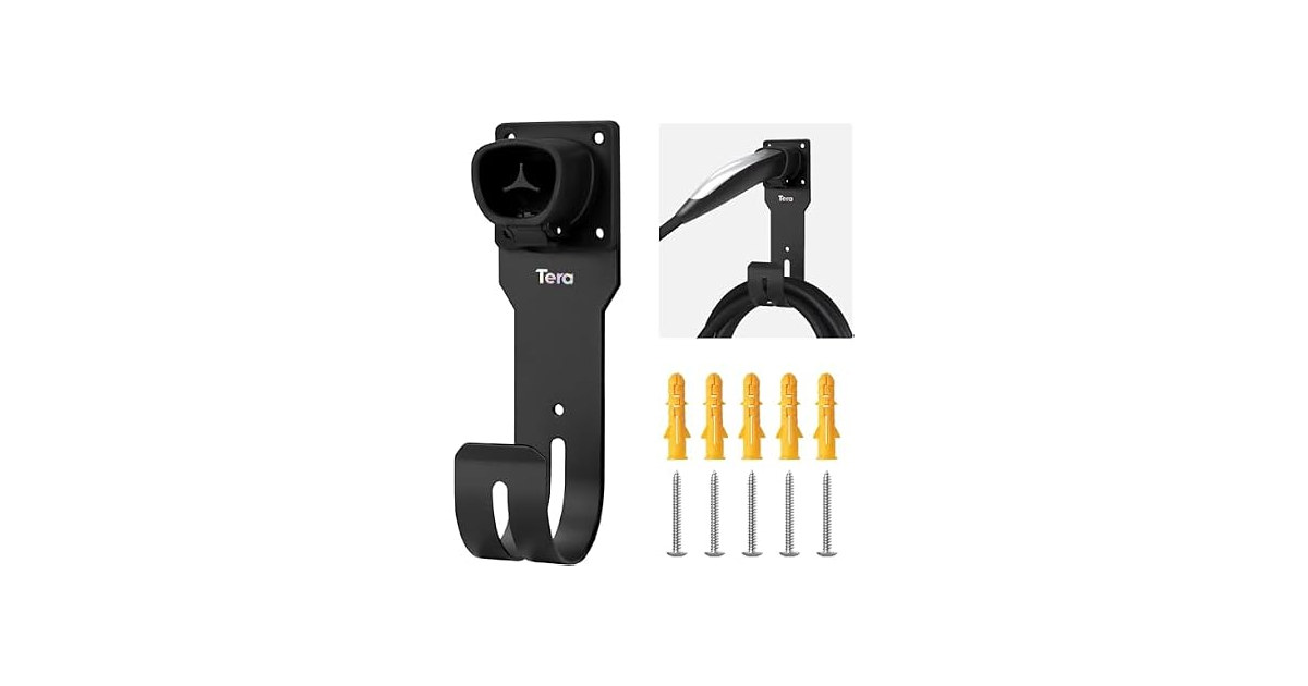 Tera EV Charger Cable Holder for Tesla: