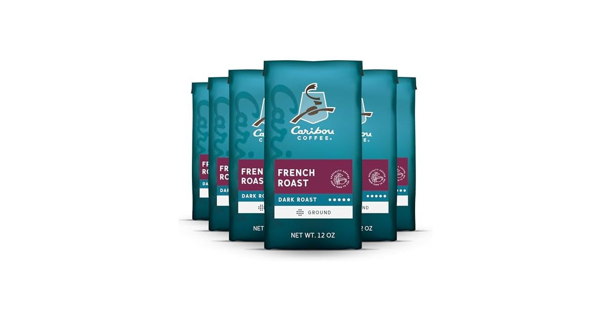 Caribou Coffee Ground Coffee Dark Roast