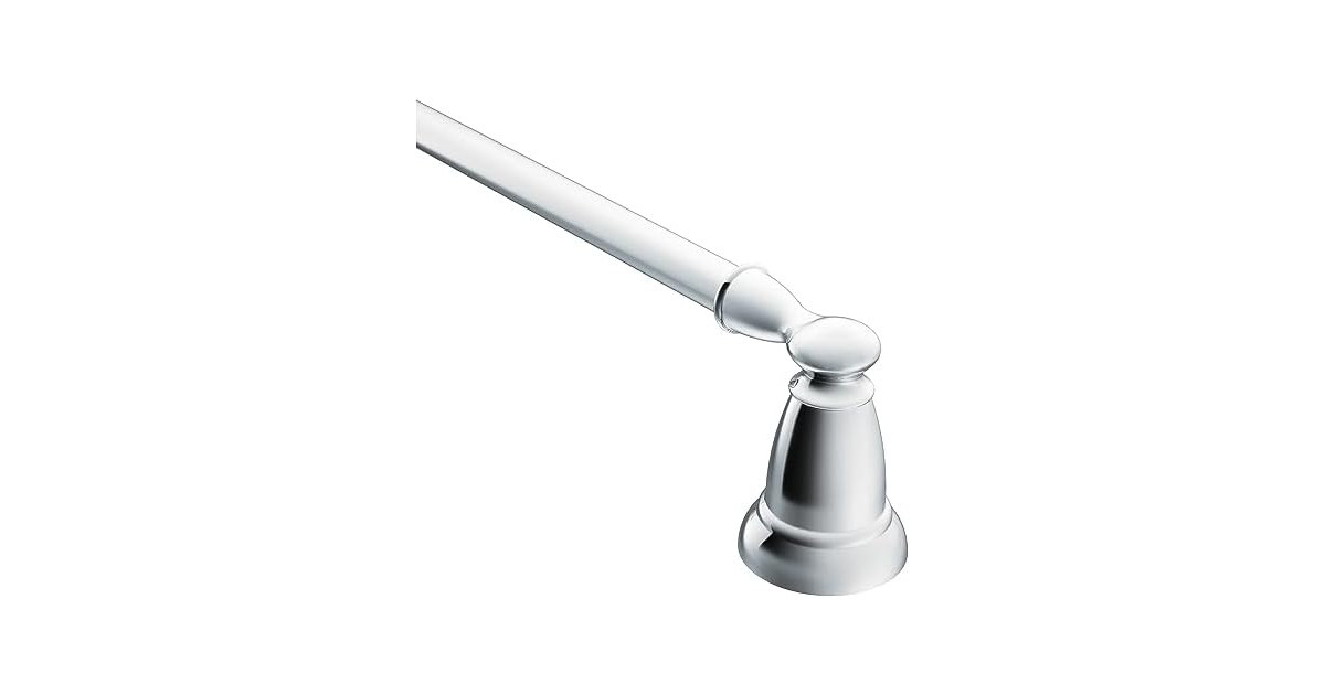 Moen Y2624CH Banbury 24-In Towel Bar, Chrome