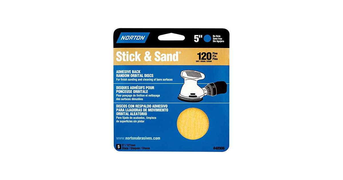 Norton A290 Sanding Discs 120 Grit
