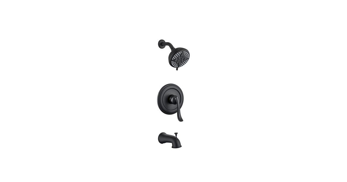 ELLO&ALLO tub and Shower Faucet Set, Complete System