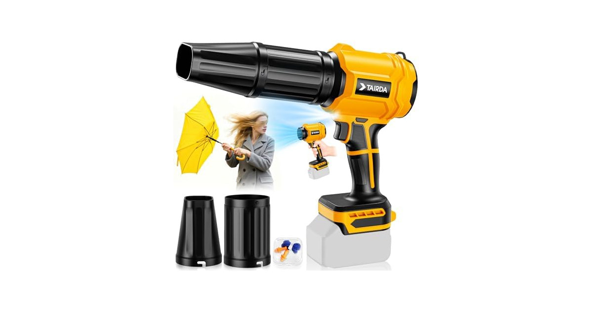 TAIRDA Leaf Blower DeWalt 20V Tool Only