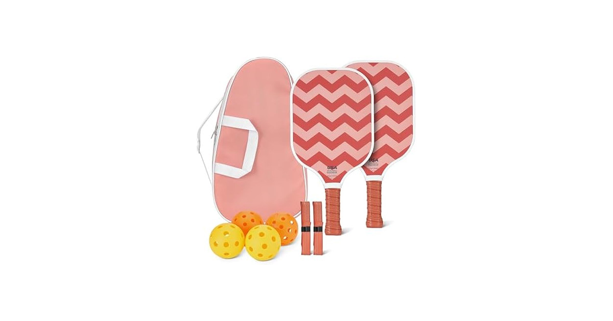 Amazon Basics Pickleball Paddles Set of 2, USAPA