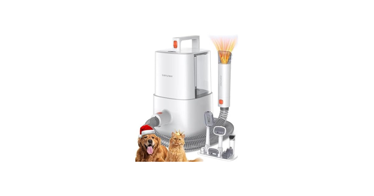 Simpleway Dog Grooming Vacuum Kit