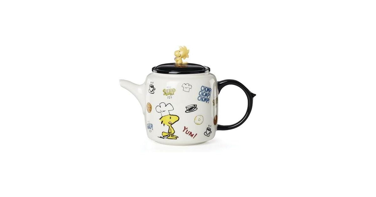 Lenox Teapot Chef Snoopy