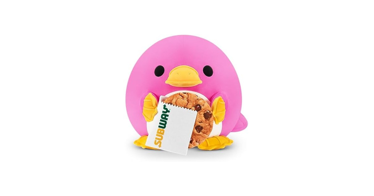 Snackles Series 2 Platypus & Subway 8" Plush
