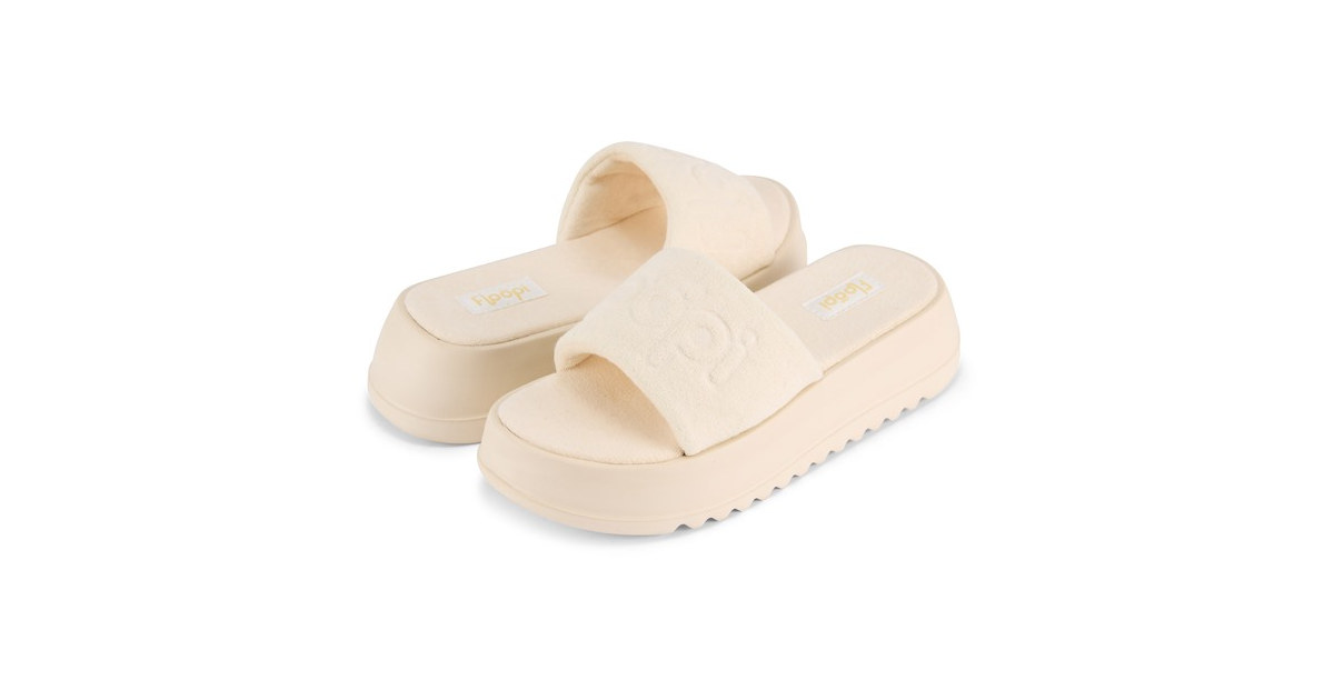 Floopi Womens Terry Wedge Slide