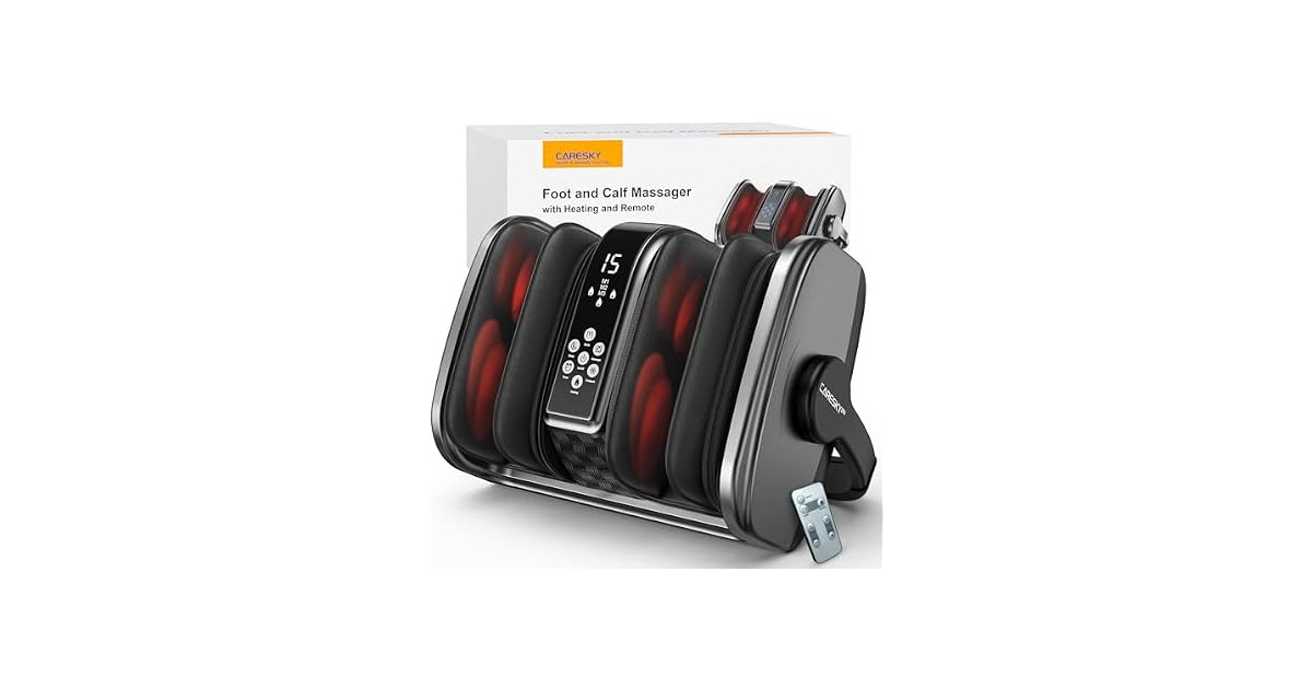CARESKY Shiatsu Foot Massager with Heat