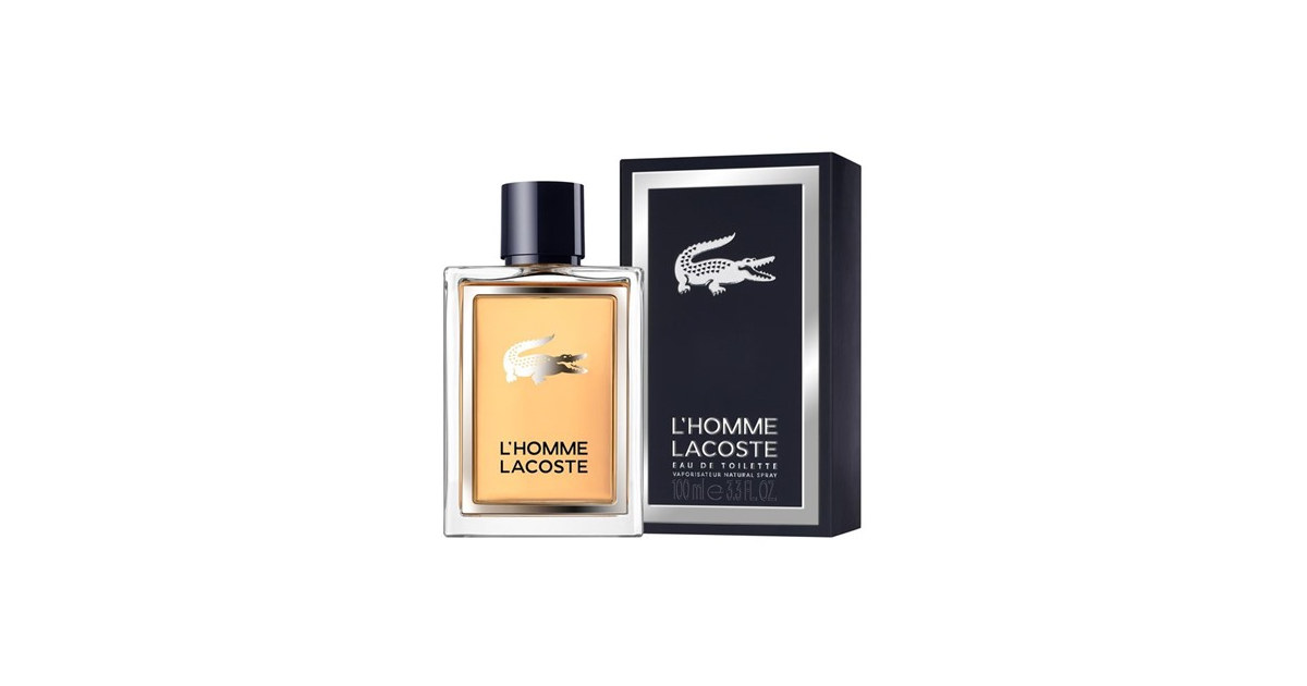 Lacoste L'homme/Lacoste EDT Spray 3.3 Oz (100 ML)