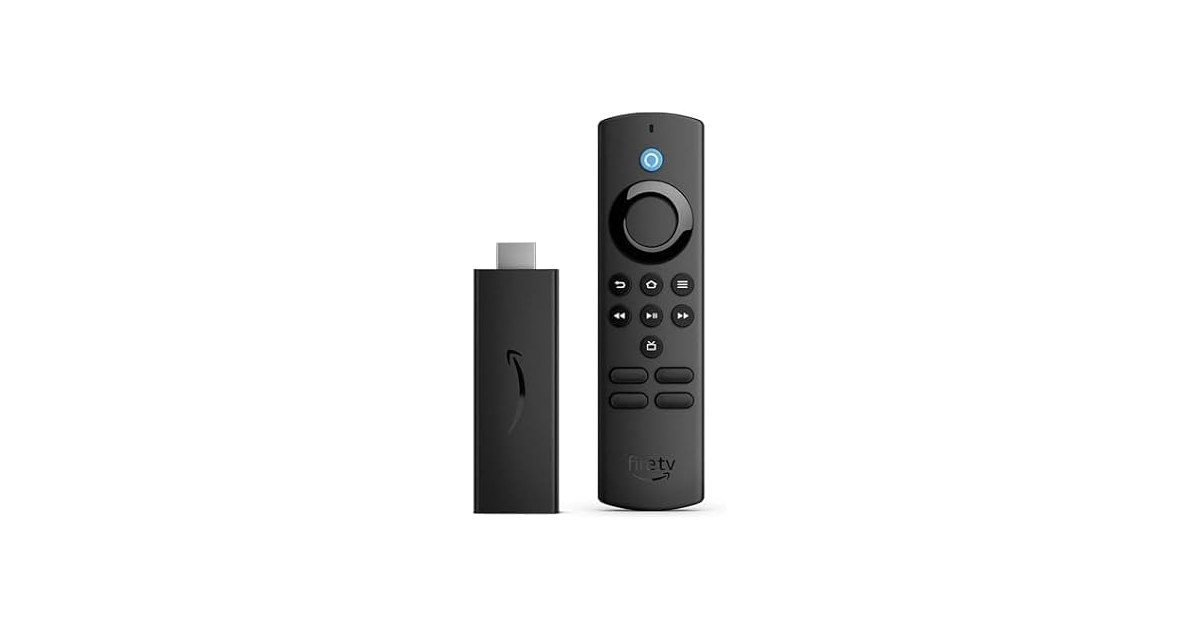 (Like-New) Fire TV Stick HD, Alexa Voice Remote