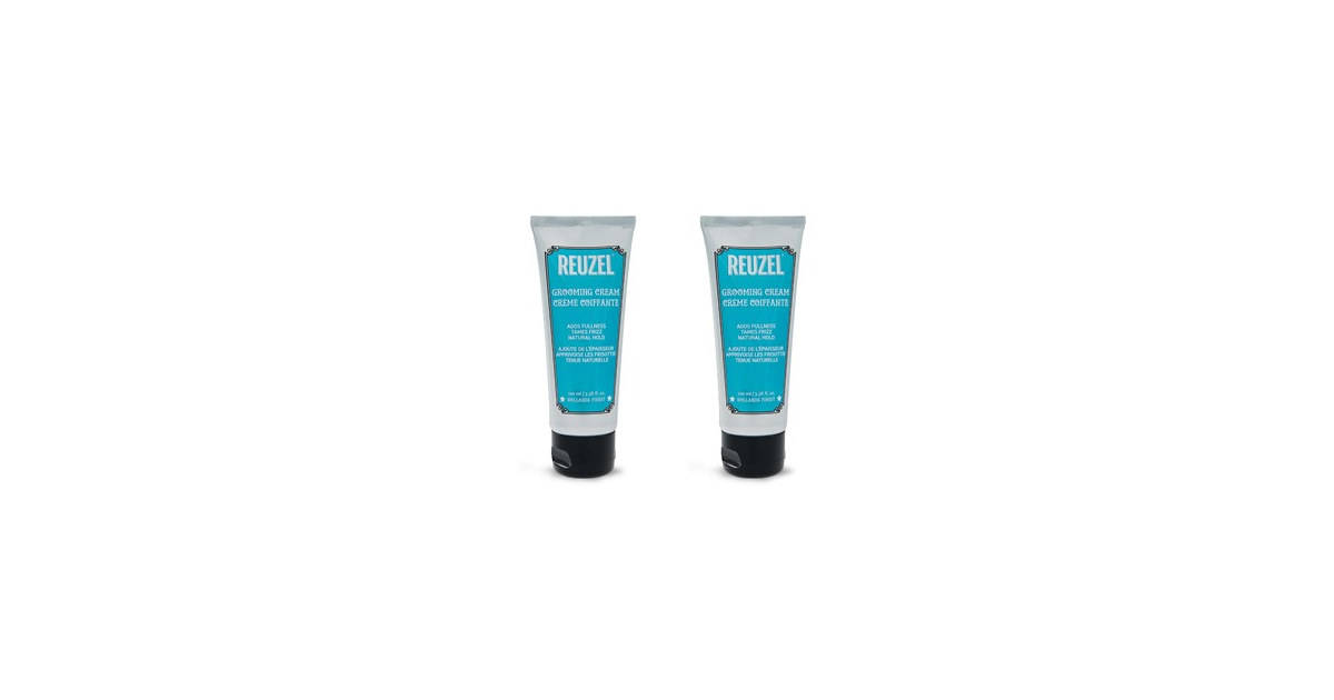 Reuzel Grooming Cream 3.38 oz 2 Pack