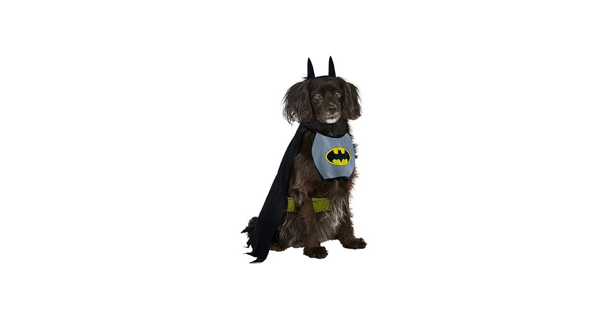 DC Comics Superheroes: Batman Pet Costume XL
