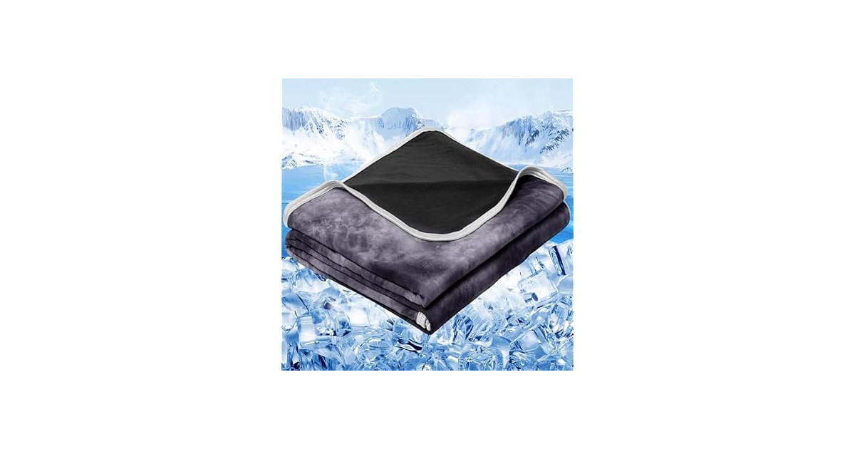 inhand Cooling Blanket Black