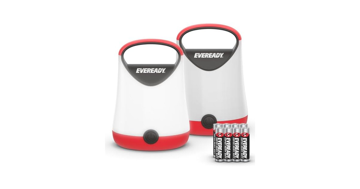 Eveready LED Camping Lantern X-250 2PK