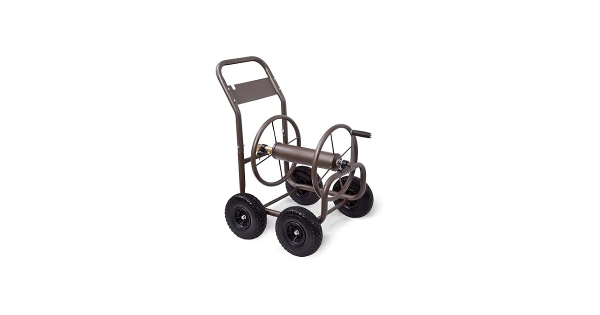 Liberty Garden Industrial Hose Cart
