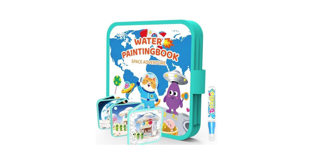 K'ONLE Reusable Water Painting Books