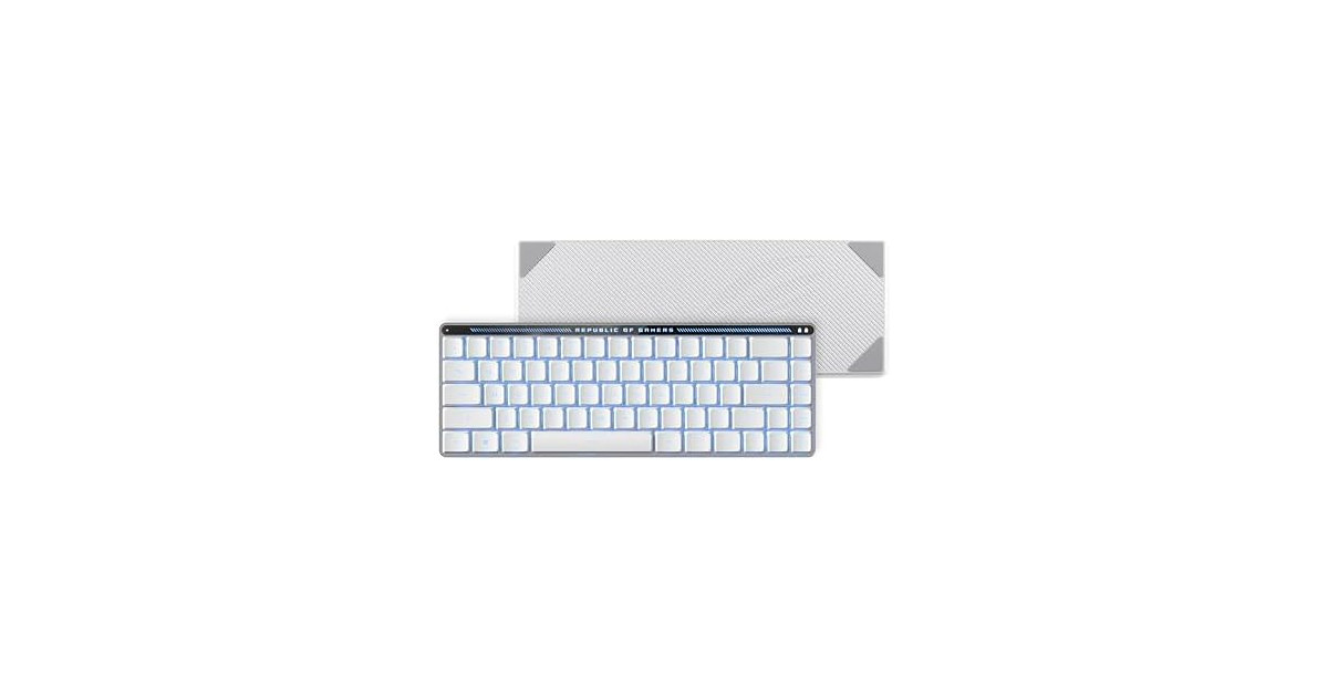 ASUS ROG Falchion RX Low Profile Keyboard, White