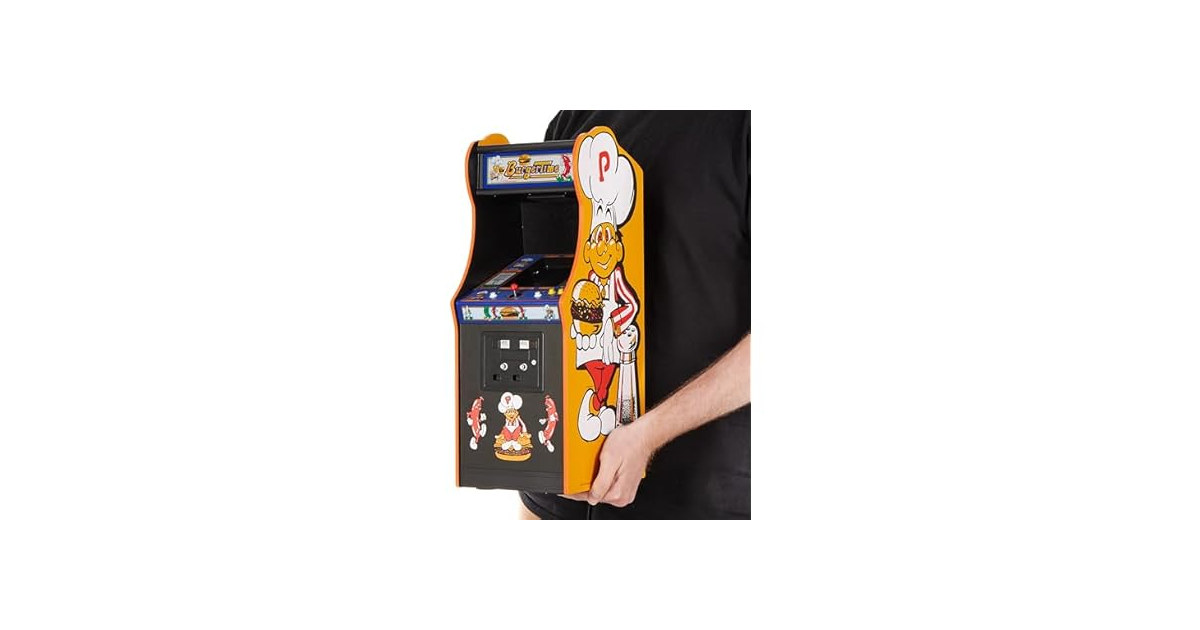 Numskull Quarter Arcades Burger Time Collector's Edition Mini Arcade