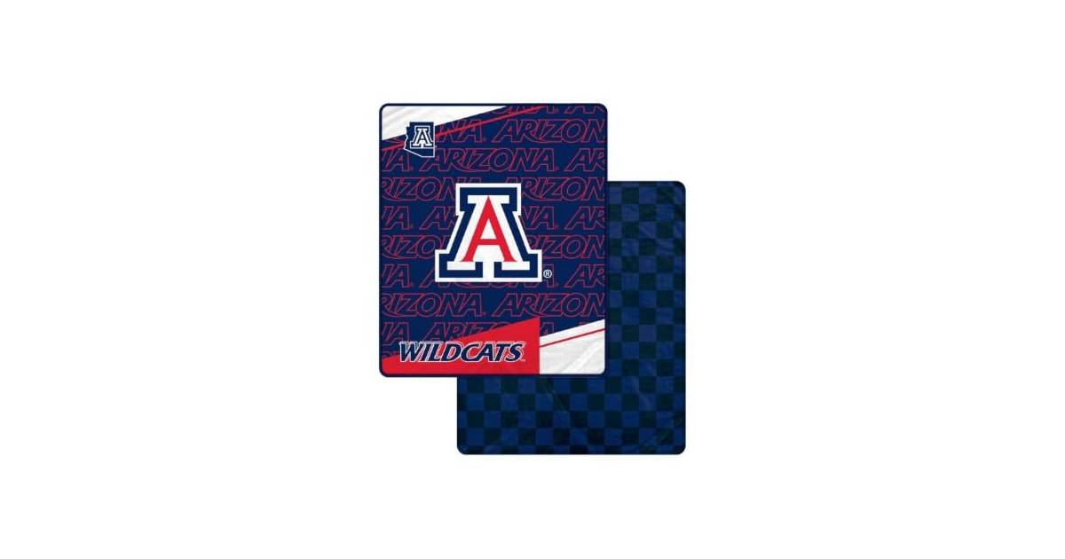 NCAA Checkers Logo Blanket (60 x 70)