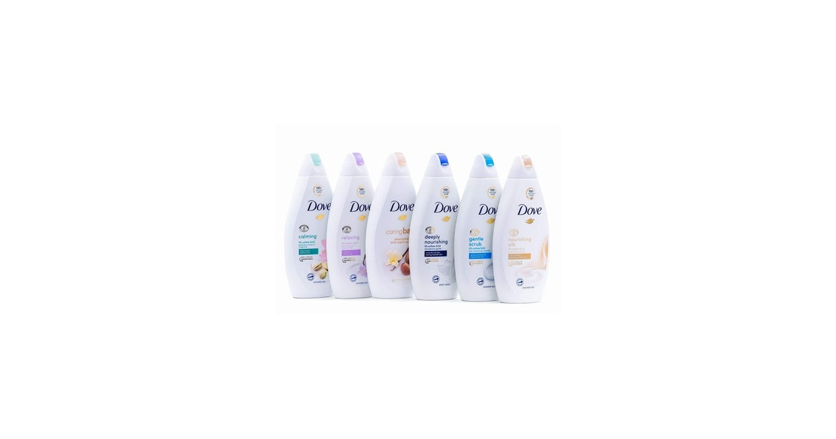 Dove 6-Pack Dove Body Wash Shower Gel